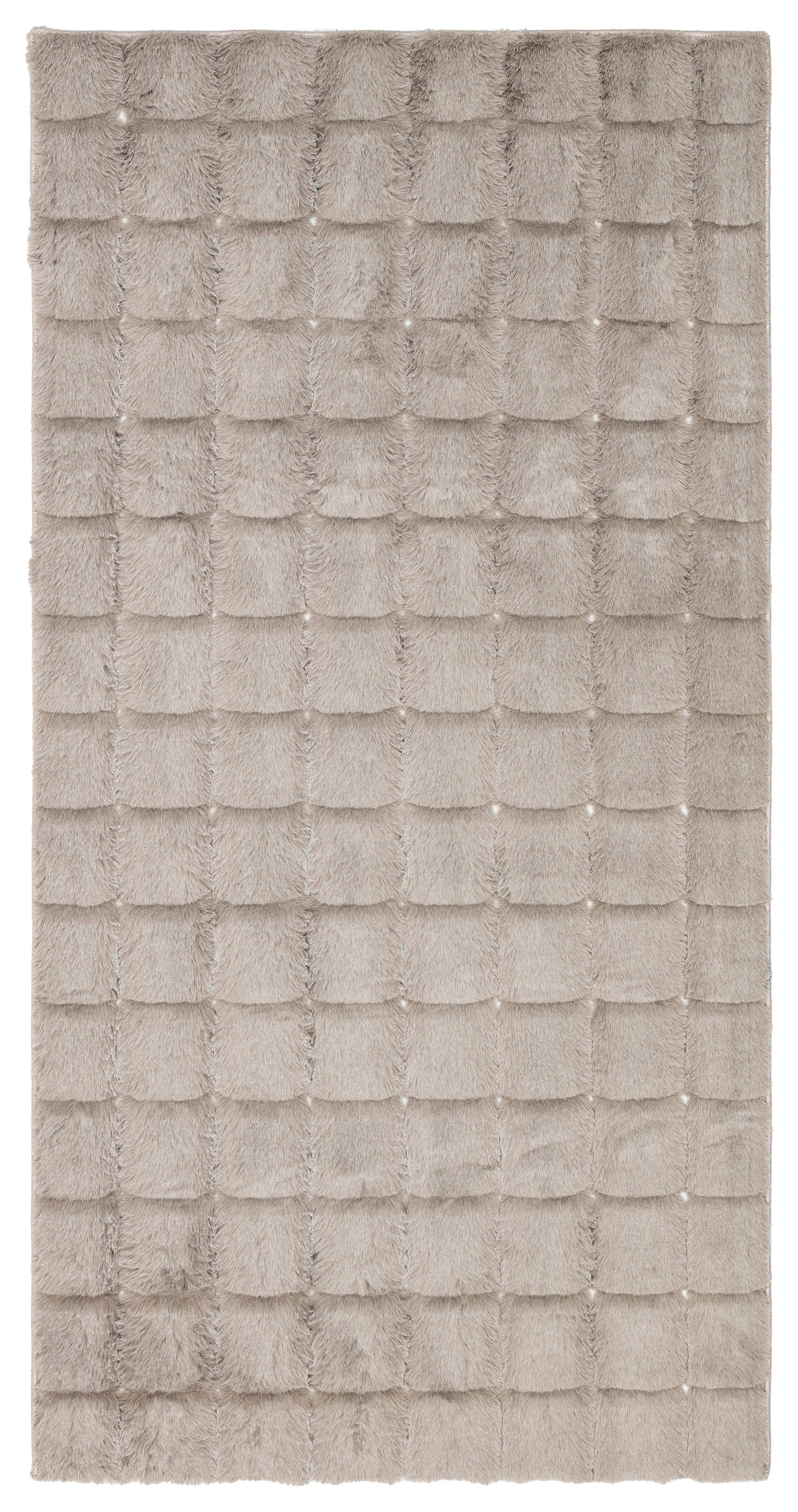 TAVŞAN SAMUR VİZON - Kaymaz Taban Tavşan Shaggy Yatak Odası Oturma Odası Çocuk Odası Halısı