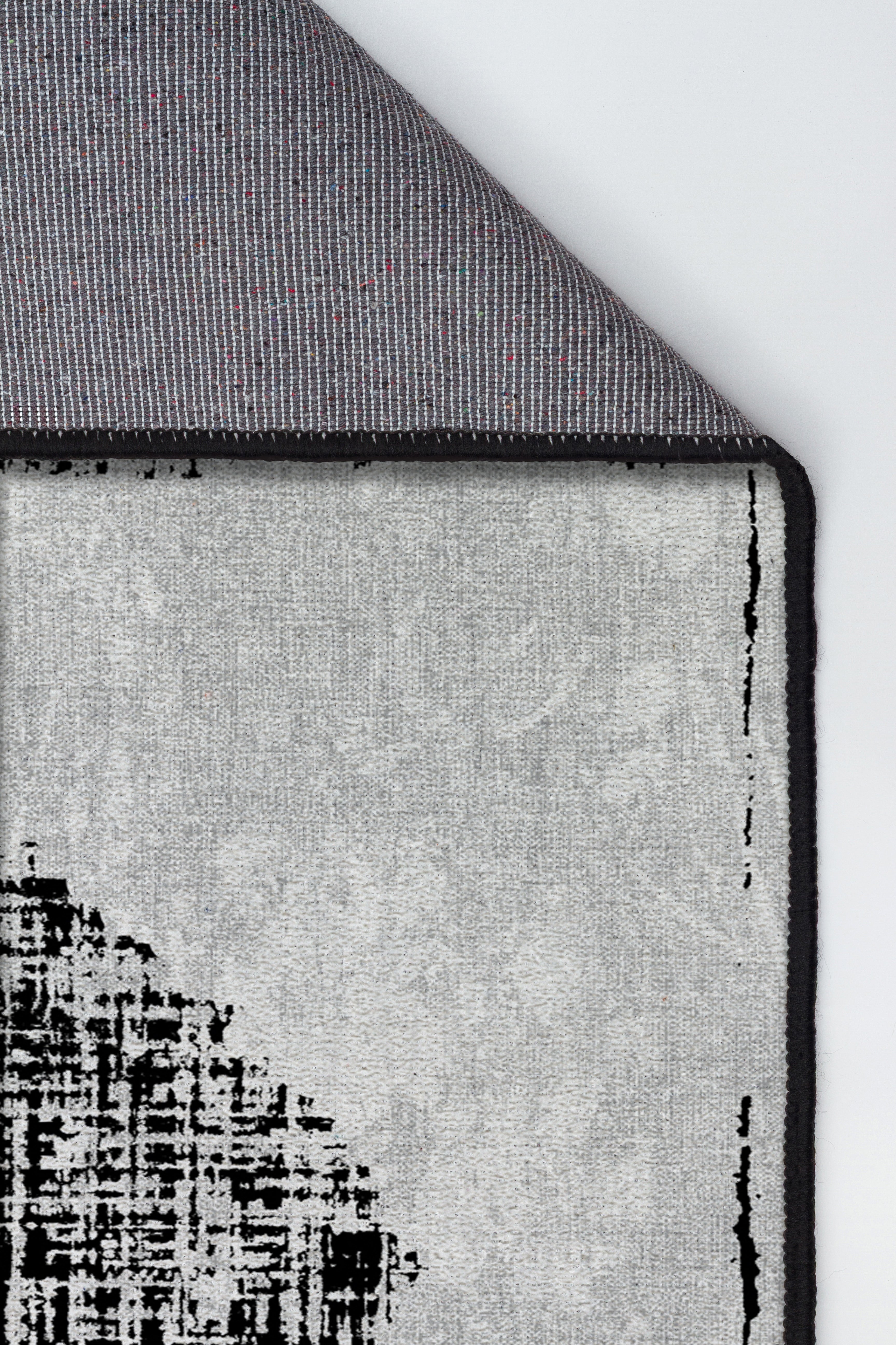 Arte DS048 Vintage Geometrik Desenli Dekoratif Dokuma Halı