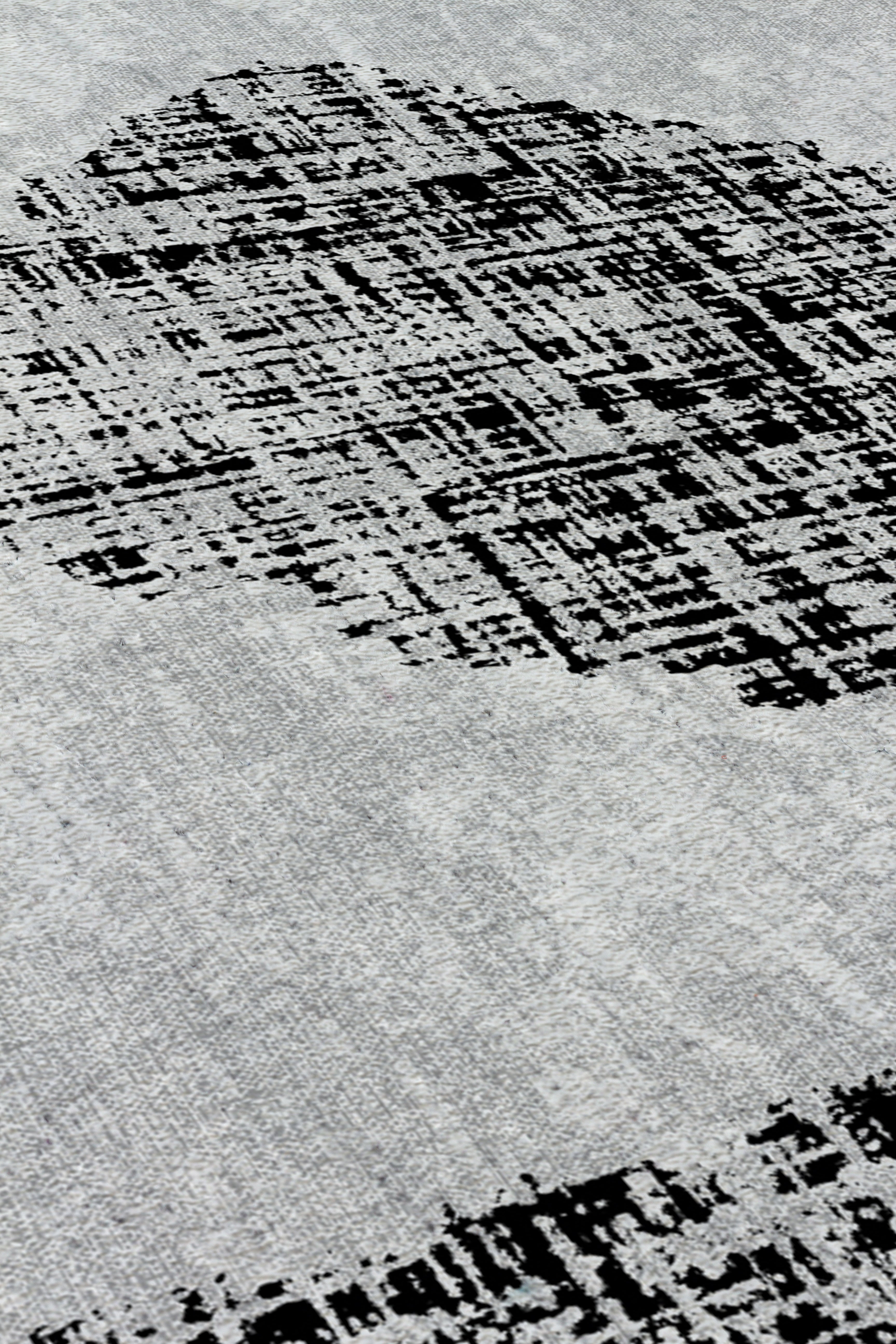 Arte DS048 Vintage Geometrik Desenli Dekoratif Dokuma Halı