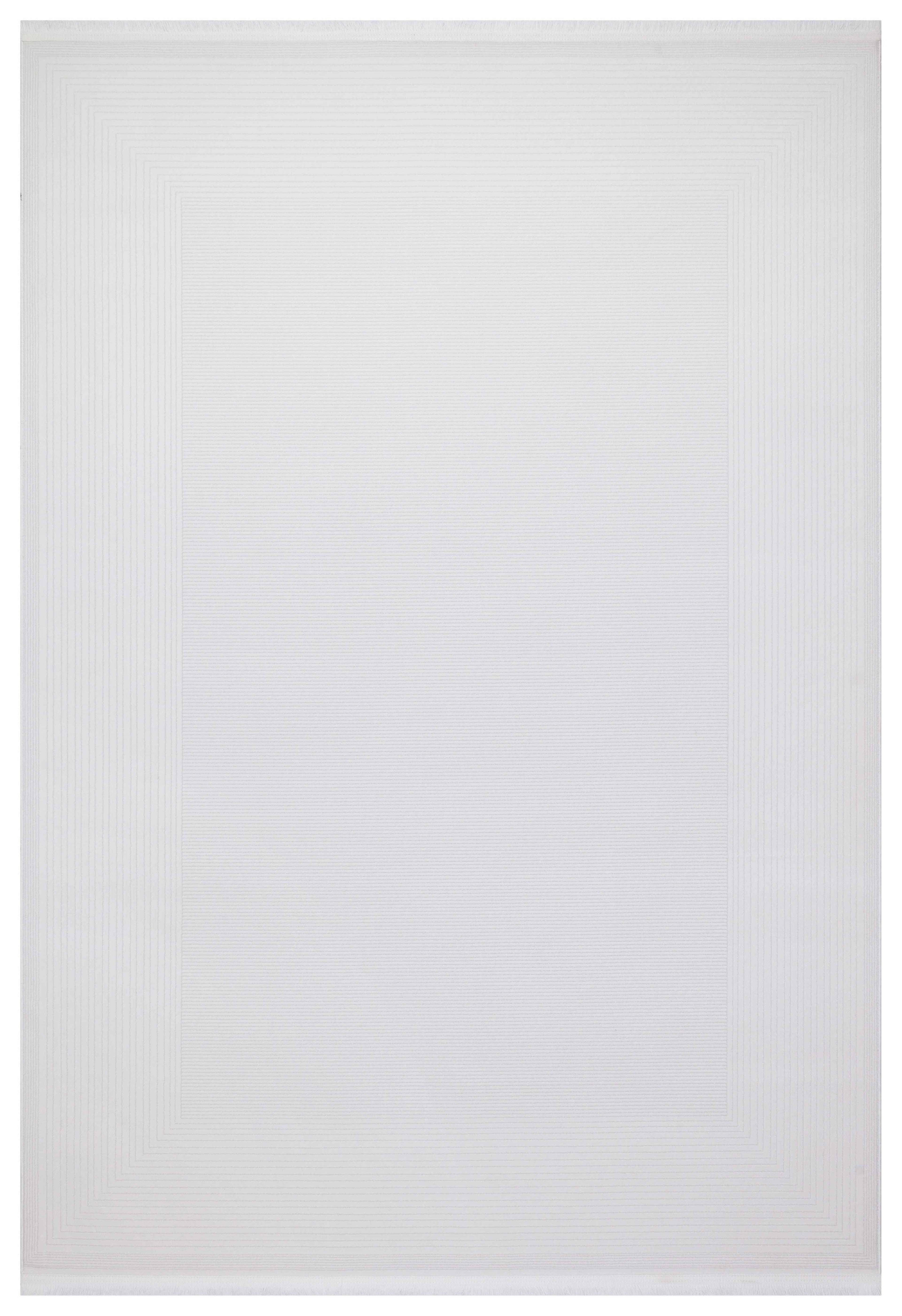 İCON T-RA01 KREM Modern Geometrik Desenli Salon Koridor Mutfak Halısı