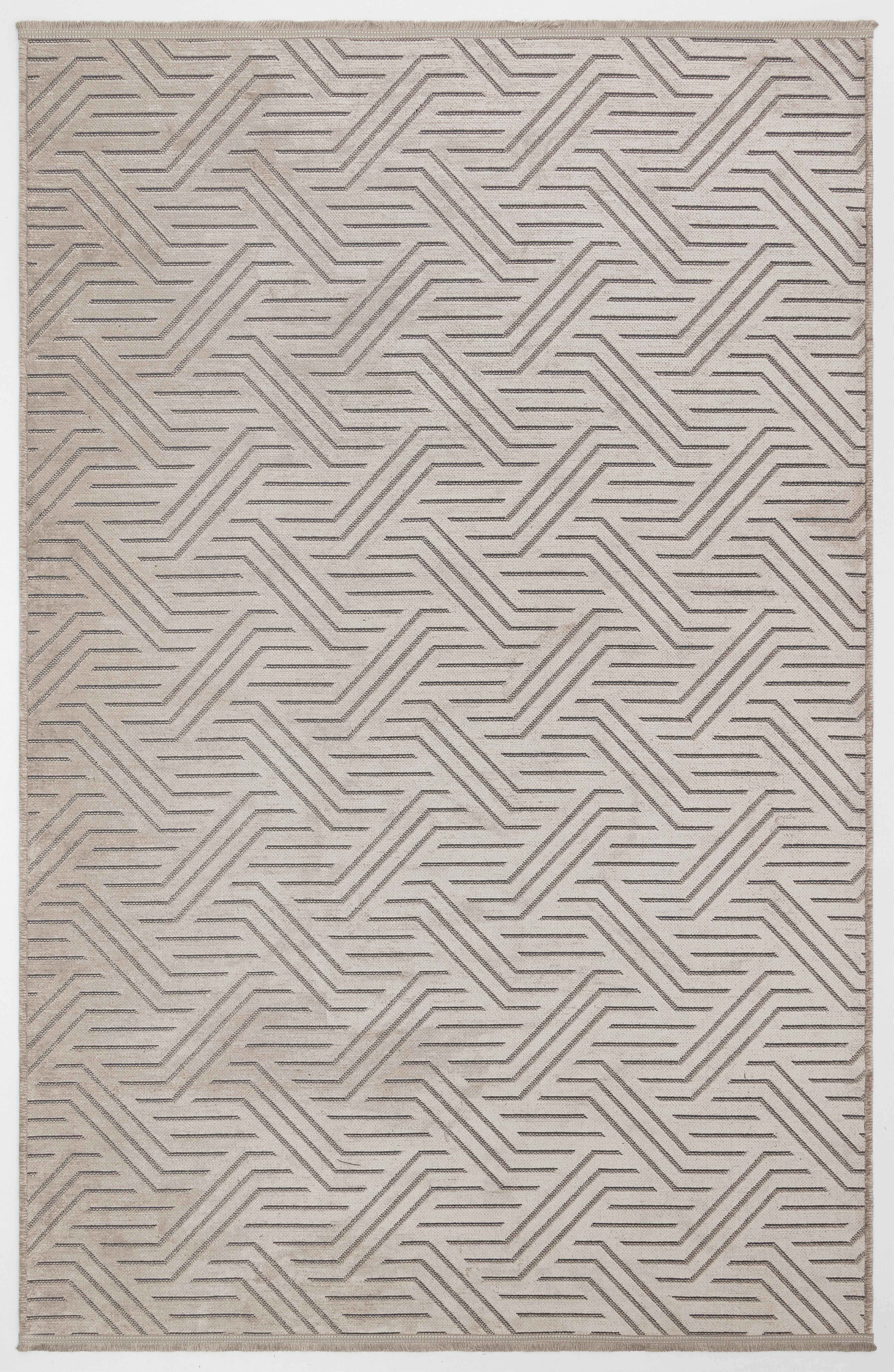 ŞÖNİL PERLA - VİZON Kaymaz Taban Salon Şönil Kilim Dokuma Halı
