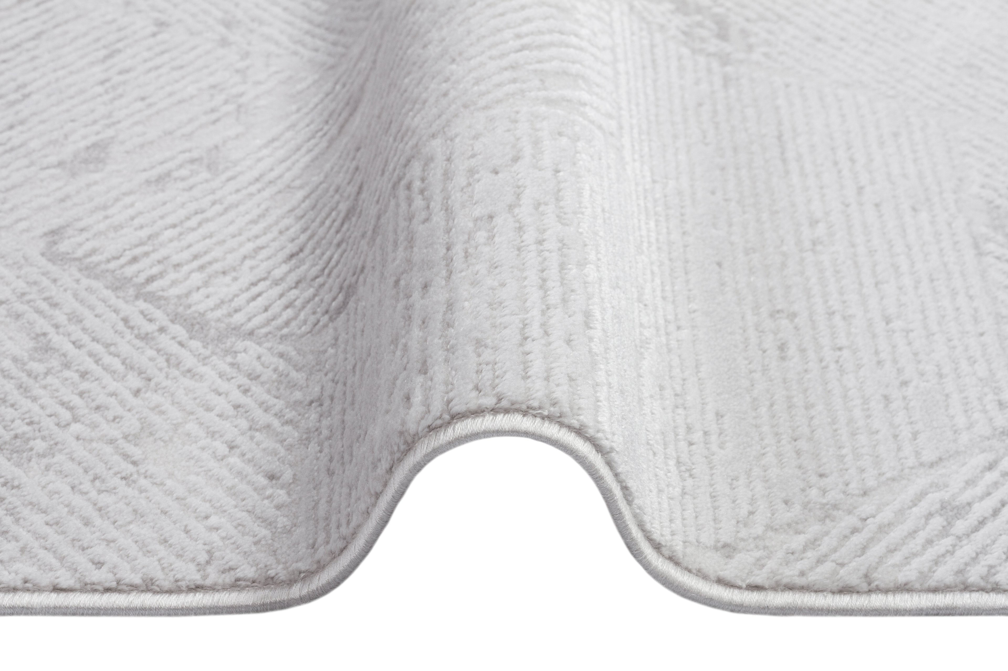 İCON T-OS07 GRİ Modern Geometrik Desenli Salon Koridor Mutfak Halısı