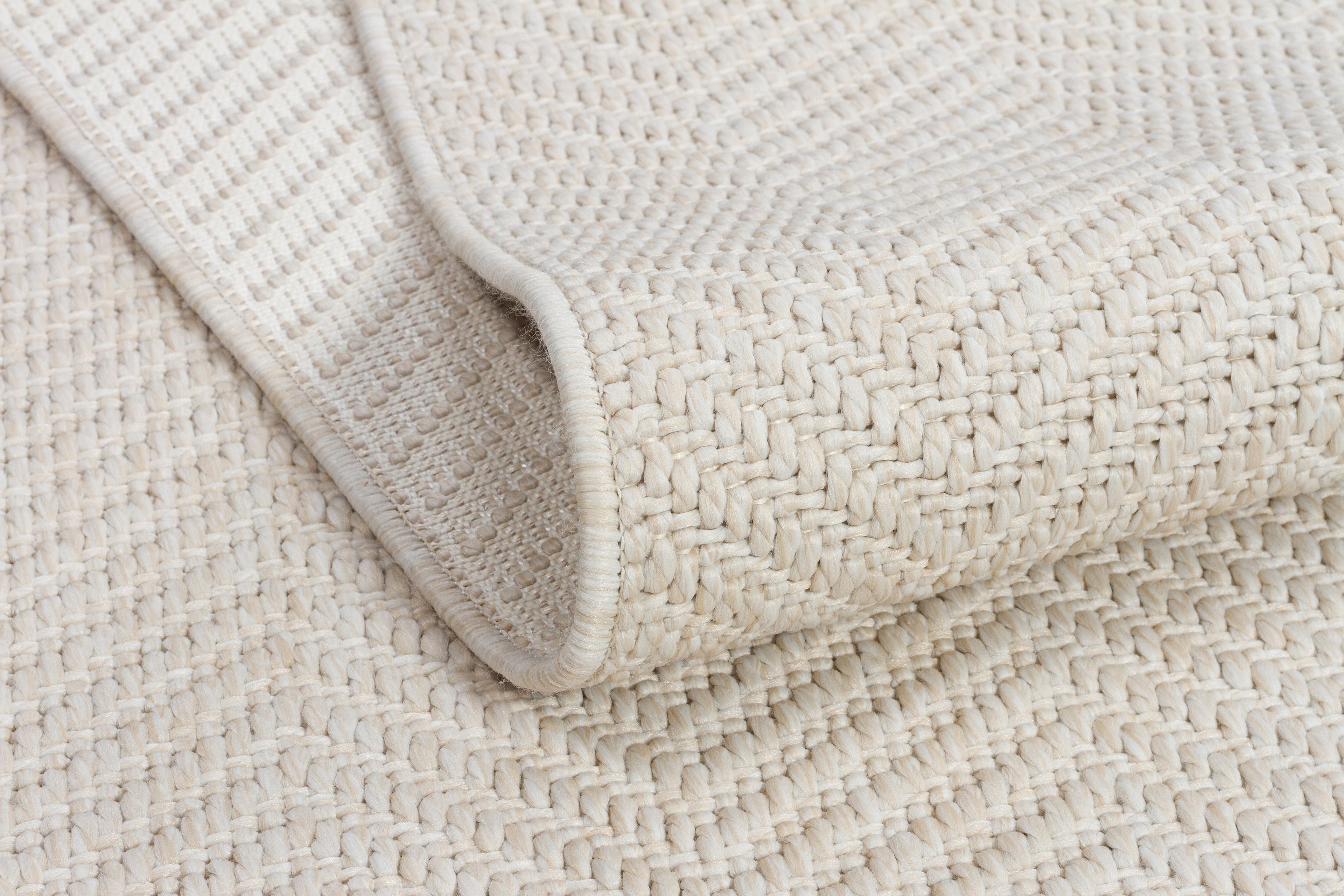 SİSAL EXTRA - VN08 KREM Extra Kalın Jüt Hasır Dokulu Doğal Salon Mutfak Koridor Balkon Halısı