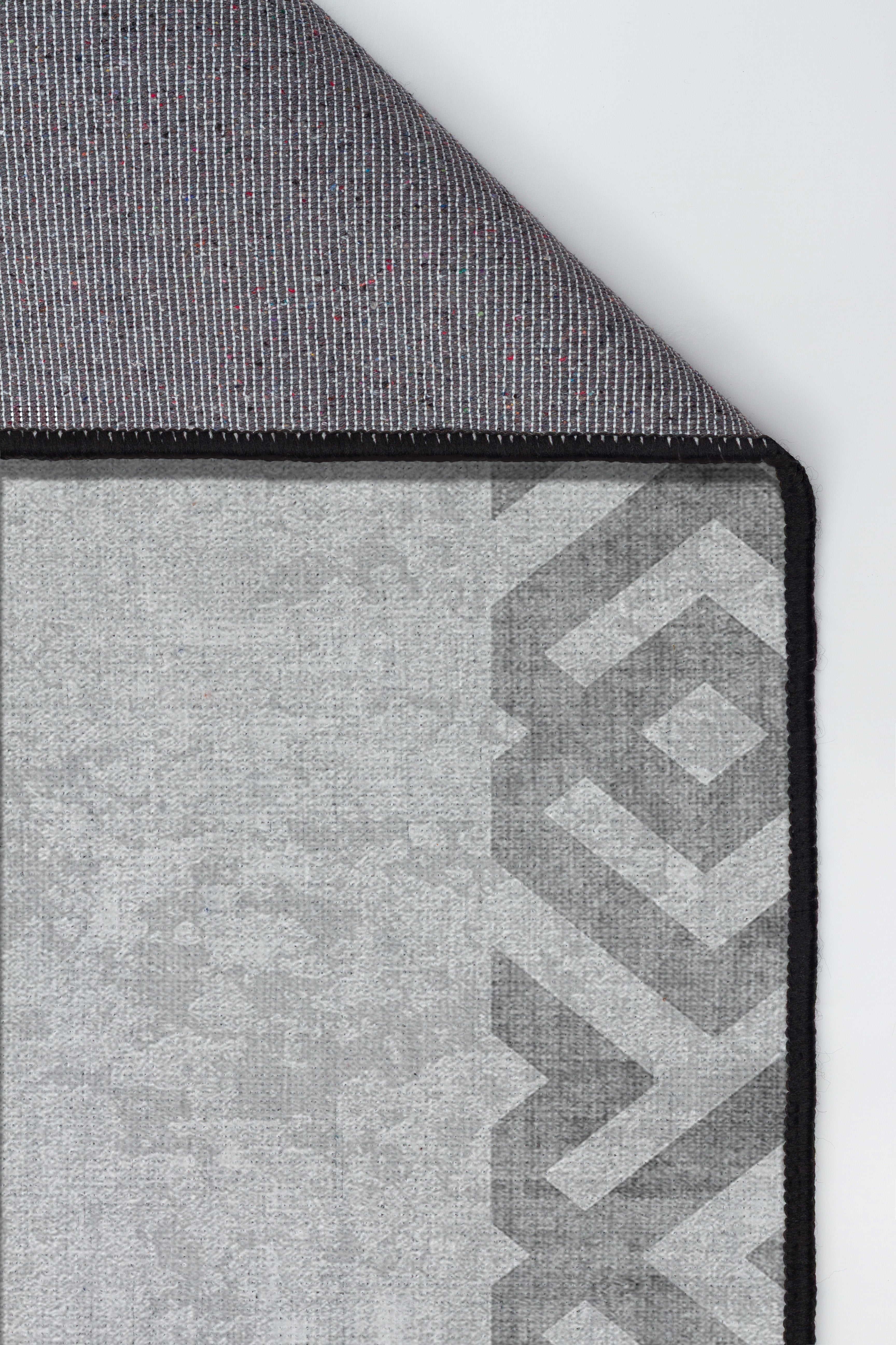 Arte M136-00 Modern Geometrik Desenli Dekoratif Dokuma Halı