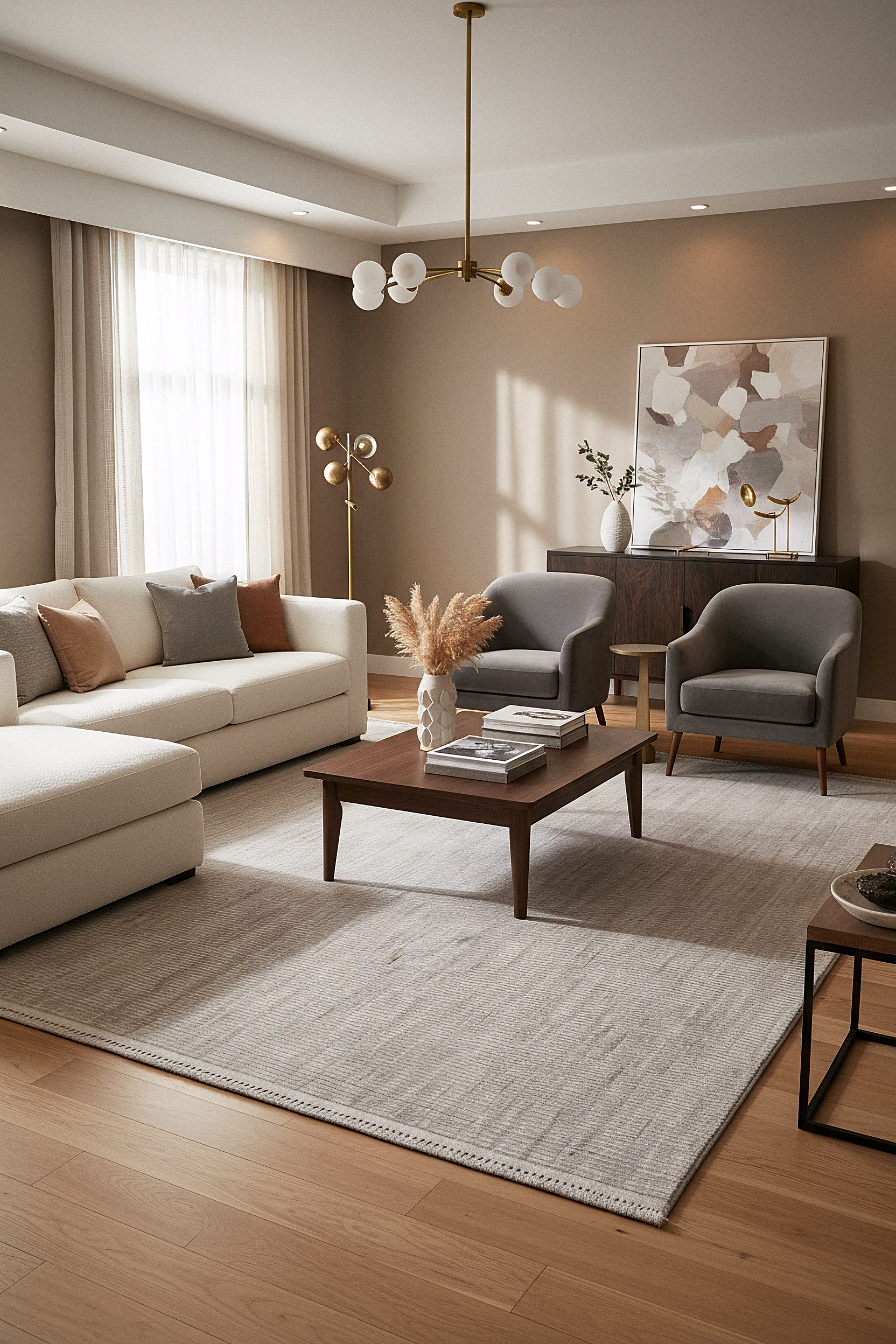 MODENA T-MO03 GRİ Sık Bukle Dokuma Yumuşak Salon Koridor Mutfak Halısı