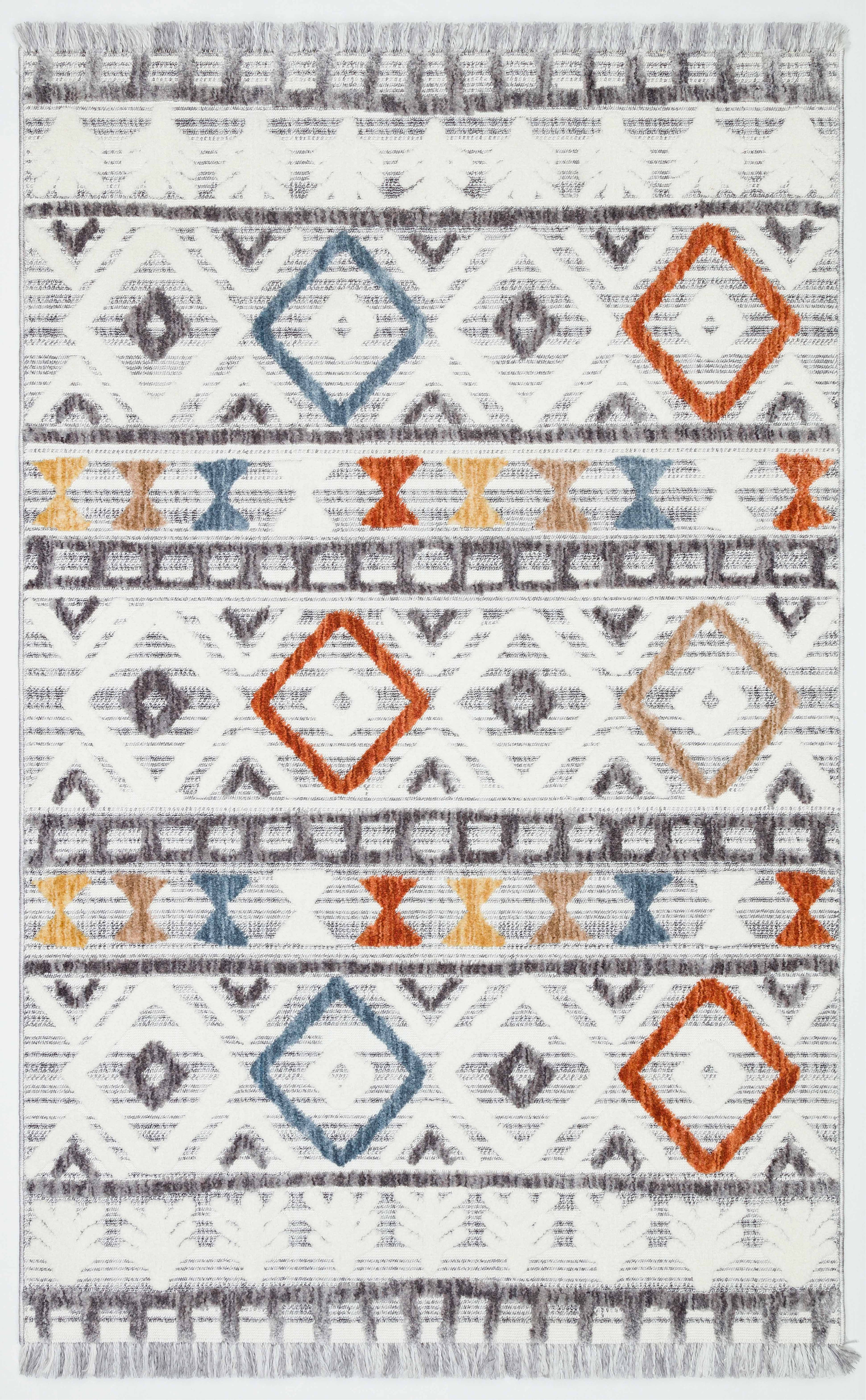 PALERMO T8 Modern Geometrik Desenli Salon Mutfak Koridor Halısı-KP