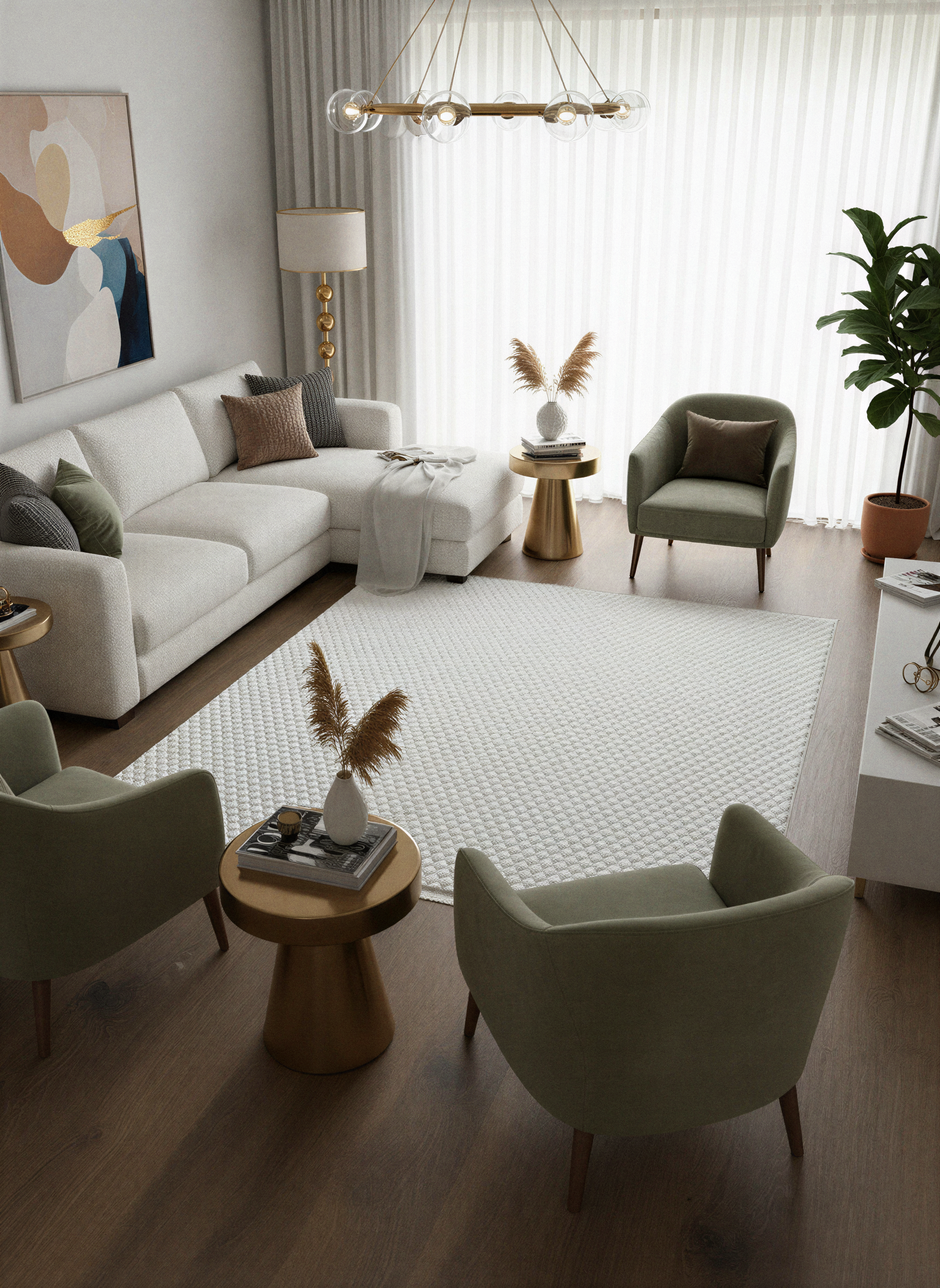 TAVŞAN PETEK BEYAZ - Kaymaz Deri Taban Tavşan Shaggy Yatak Odası Oturma Odası Çocuk Odası Halısı