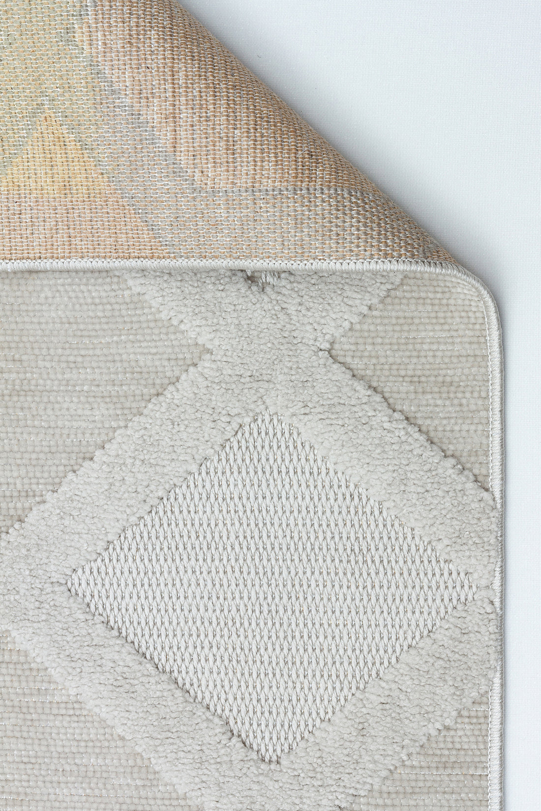 PALERMO L16 GRİ Modern Geometrik Desenli Salon Mutfak Koridor Halısı-KP