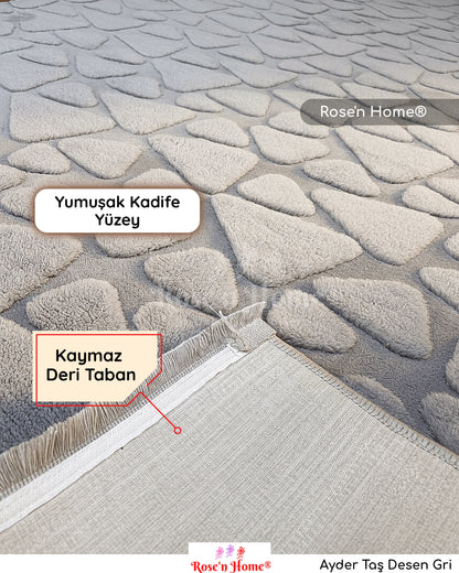 Ayder Taş Desen Gri