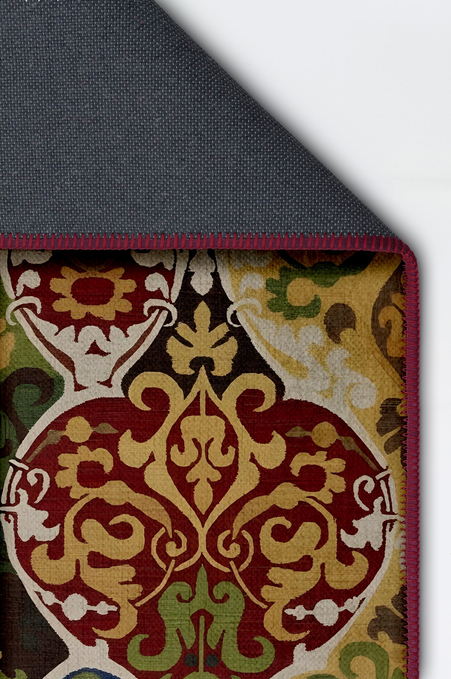 Arte HD032 Klasik Desenli Renkli Dekoratif Dokuma Halı