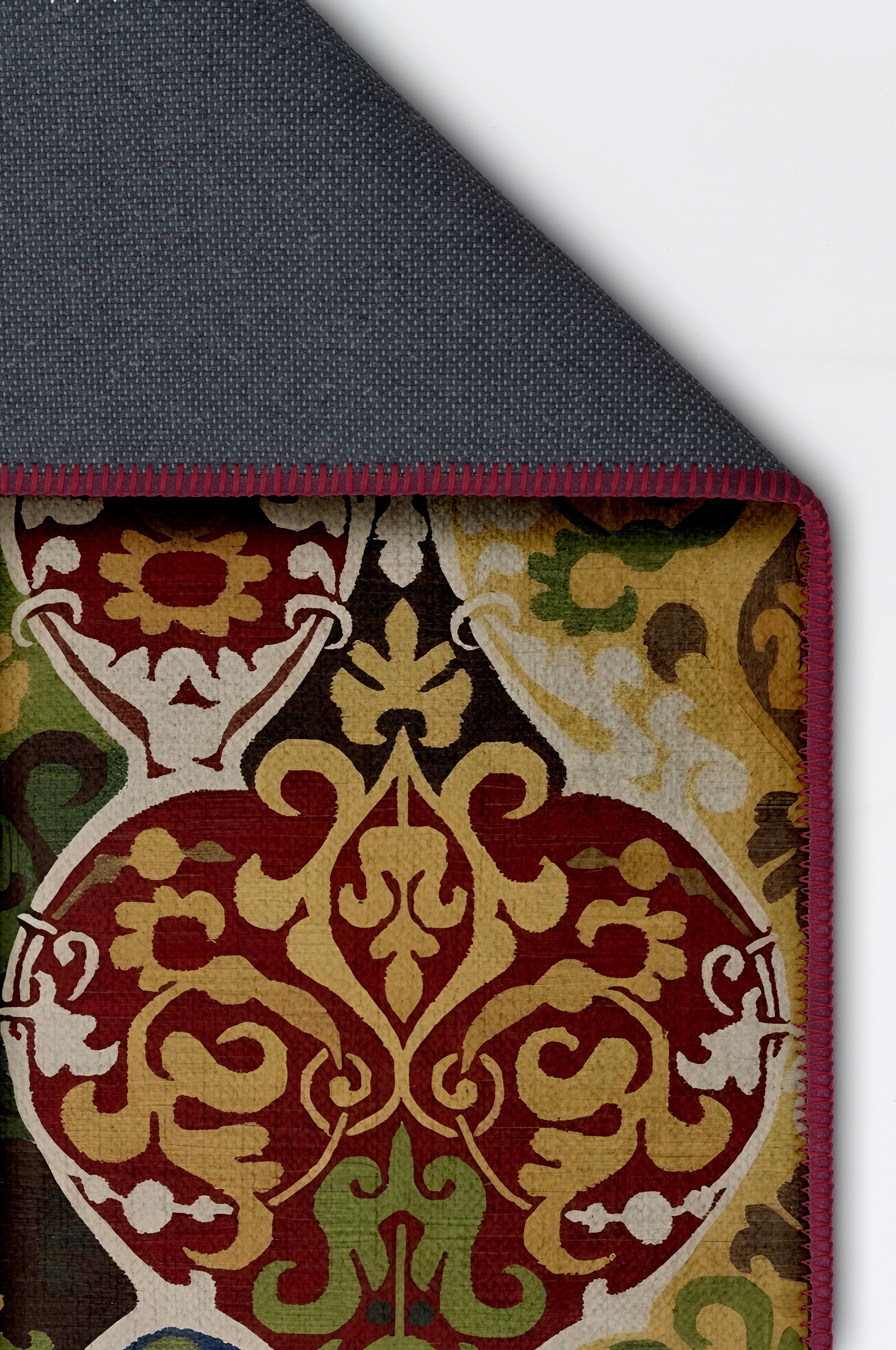 Arte HD032 Klasik Desenli Renkli Dekoratif Dokuma Halı