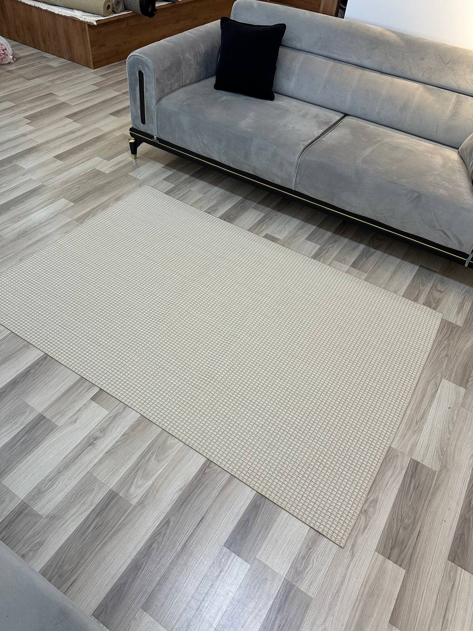 SİSAL-9  VİZON Jüt Hasır Dokulu Salon Koridor Mutfak Balkon Halısı-KP