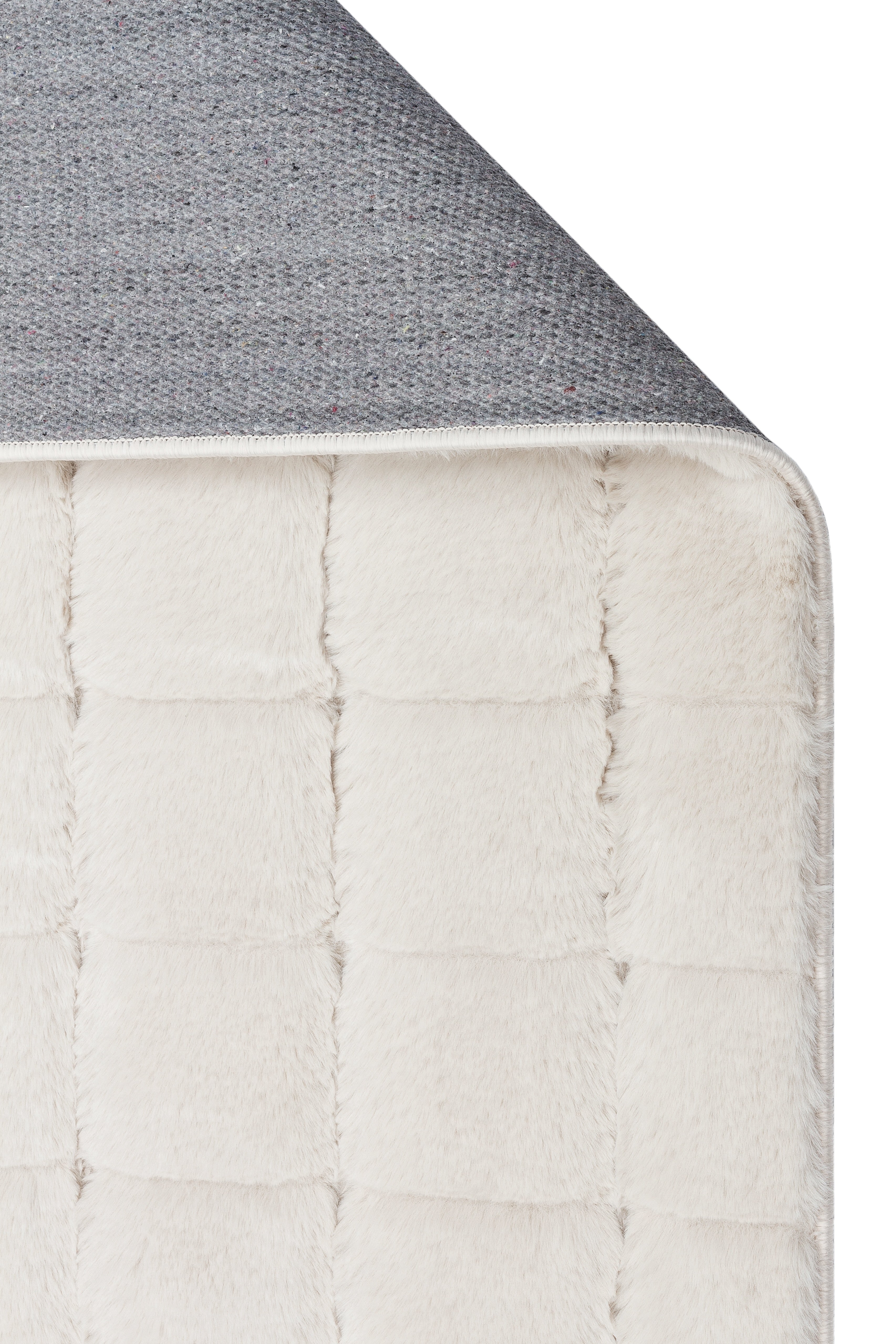 TAVŞAN SAMUR BEJ -  Kaymaz Taban Tavşan Shaggy Yatak Odası Oturma Odası Çocuk Odası Halısı