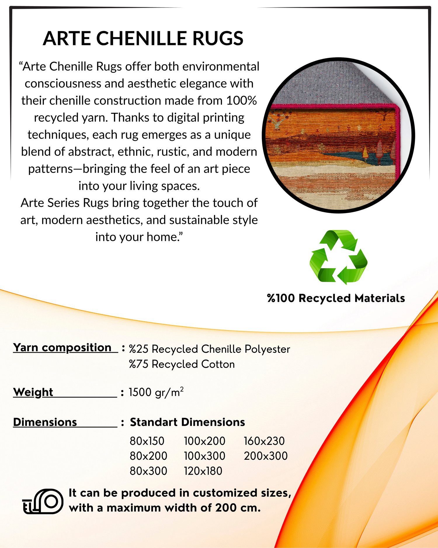 Arte M136-05 - Chenille Rug