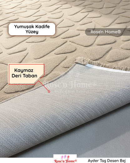 Ayder Taş Desen Bej