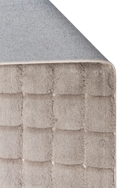 TAVŞAN SAMUR VİZON -  Kaymaz Taban Tavşan Shaggy Yatak Odası Oturma Odası Çocuk Odası Halısı