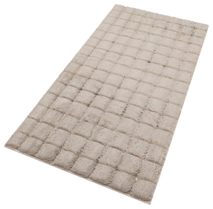 TAVŞAN SAMUR VİZON -  Kaymaz Taban Tavşan Shaggy Yatak Odası Oturma Odası Çocuk Odası Halısı