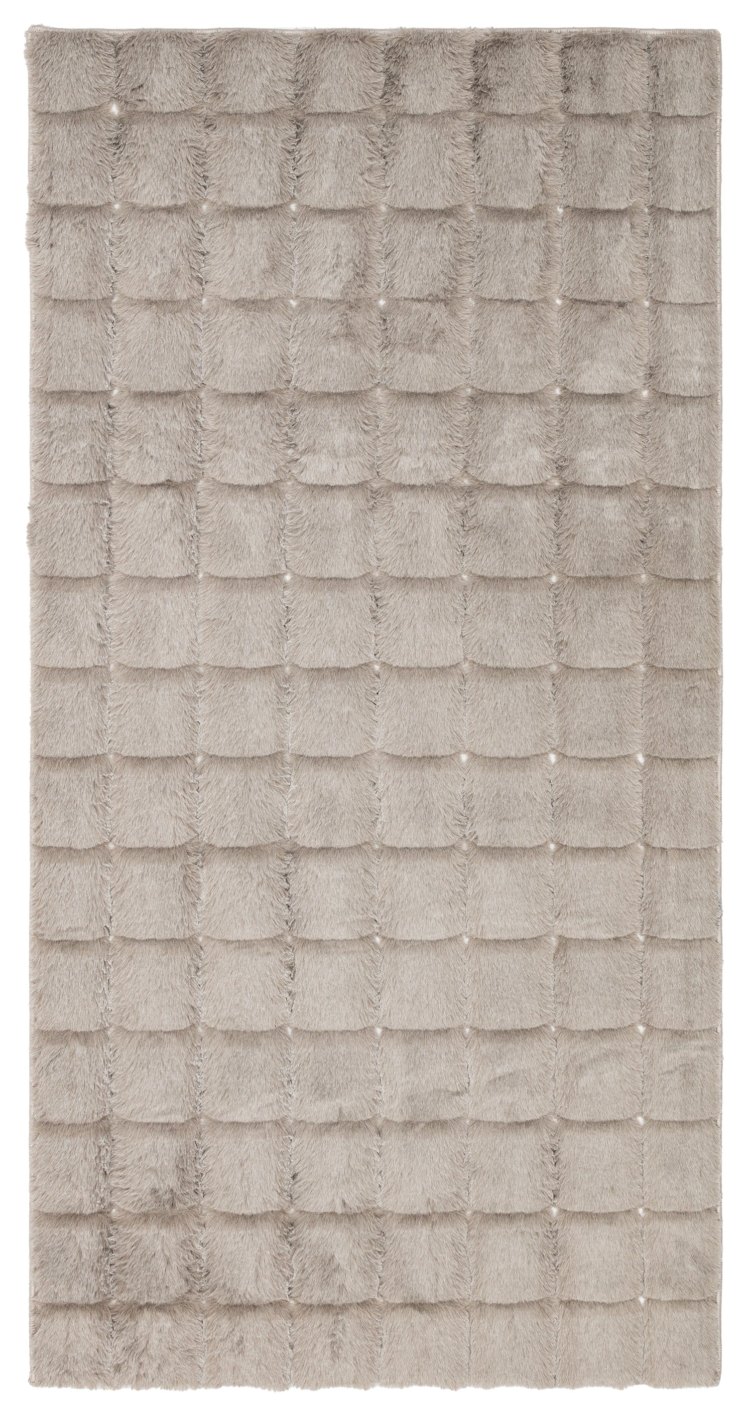 TAVŞAN SAMUR VİZON -  Kaymaz Taban Tavşan Shaggy Yatak Odası Oturma Odası Çocuk Odası Halısı