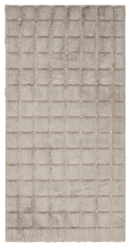 TAVŞAN SAMUR VİZON -  Kaymaz Taban Tavşan Shaggy Yatak Odası Oturma Odası Çocuk Odası Halısı