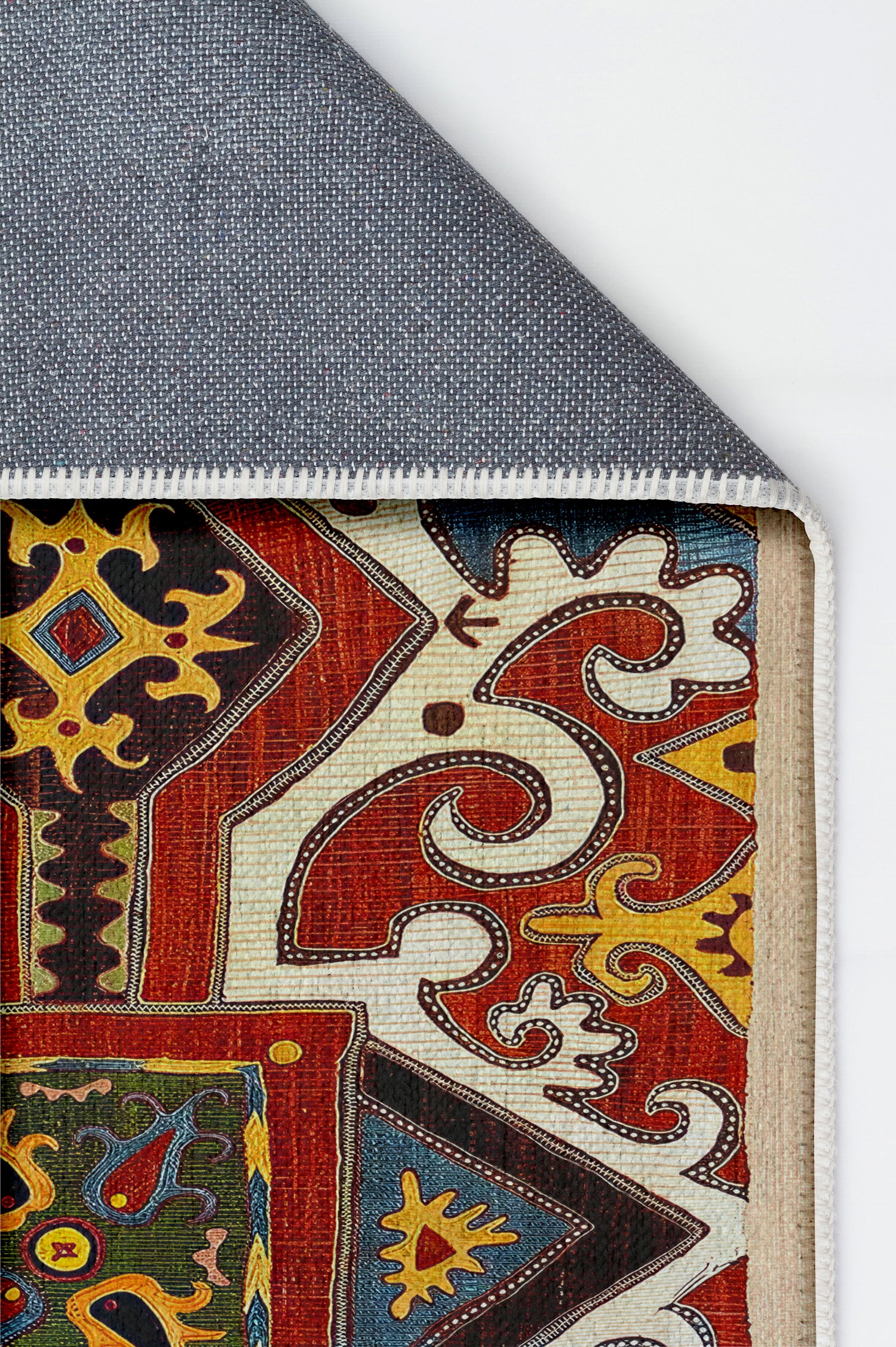 Arte HD023 Etnik Desenli Klasik Dekoratif Dokuma Halı