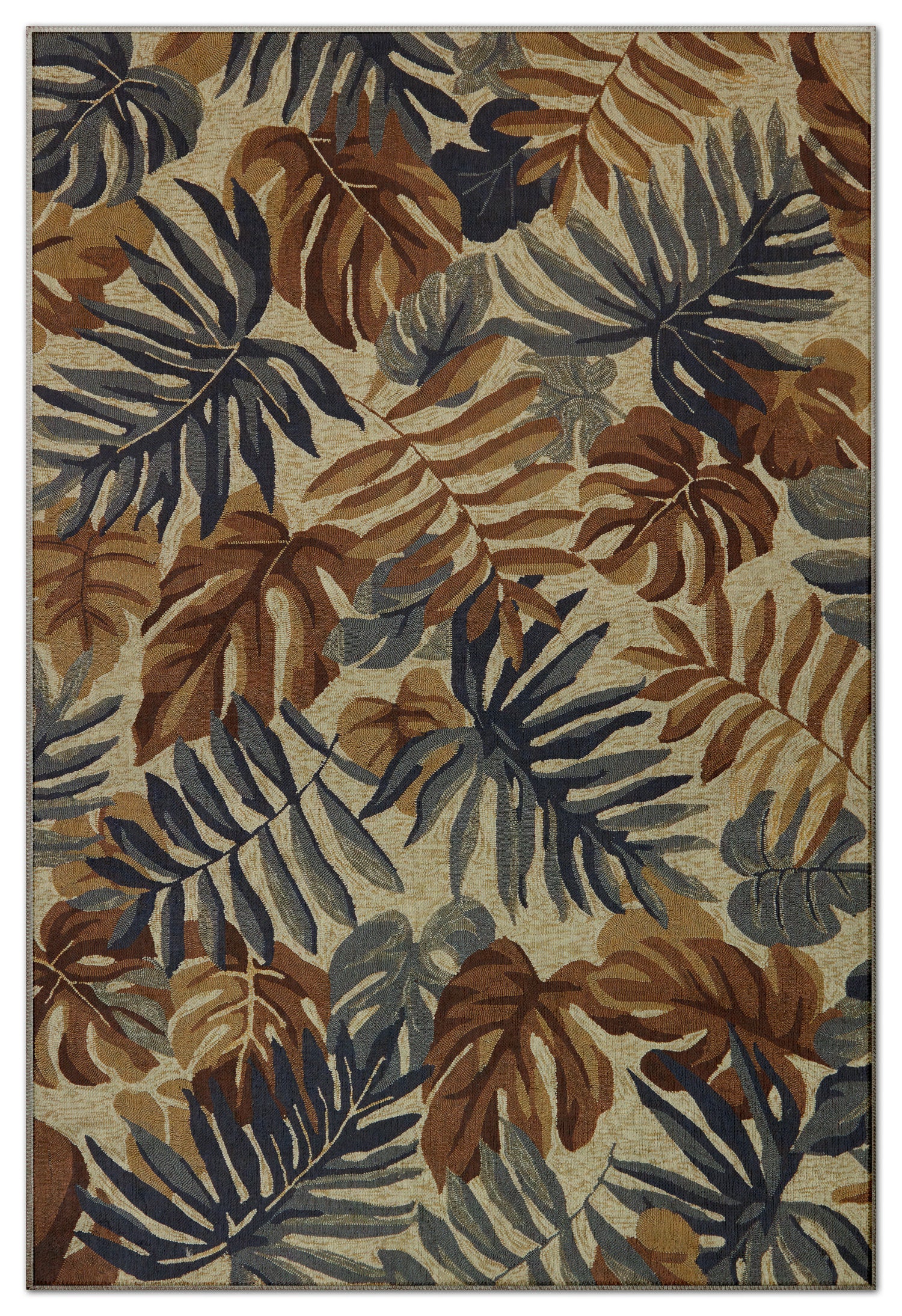 Arte HD027 Yaprak Ağaç Figürlü Modern Dekoratif Dokuma Halı