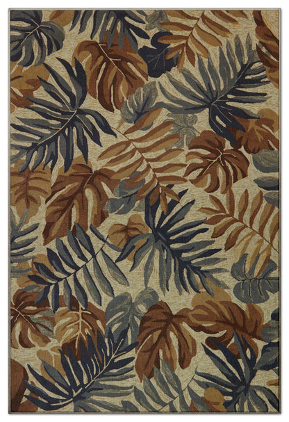 Arte HD027 Yaprak Ağaç Figürlü Modern Dekoratif Dokuma Halı