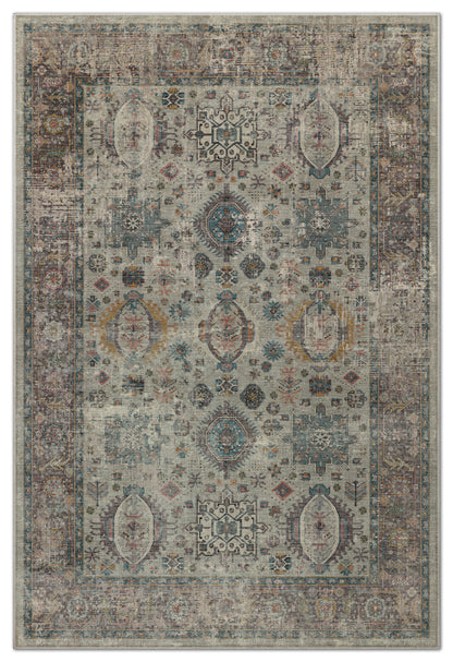 Arte VN001-2 Vintage Klasik Desenli Dekoratif Şönil Halı