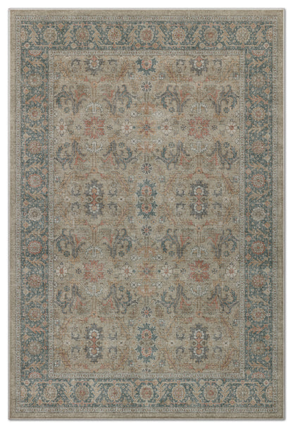 Arte VN003 Vintage Klasik Desenli Dekoratif Şönil Halı