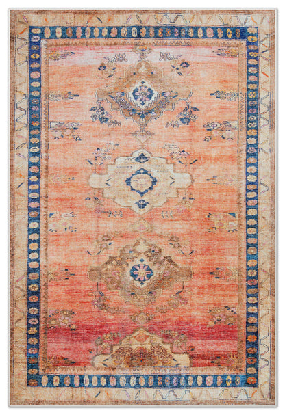 Arte VN005 Vintage Klasik Desenli Dekoratif Şönil Halı