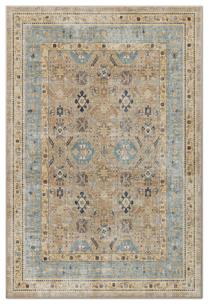 Arte VN008-2 Vintage Klasik Desenli Dekoratif Şönil Halı