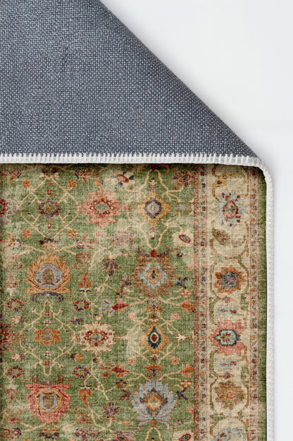 Arte VN009 Vintage Klasik Desenli Dekoratif Şönil Halı