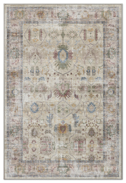 Arte VN011 Vintage Klasik Desenli Dekoratif Şönil Halı