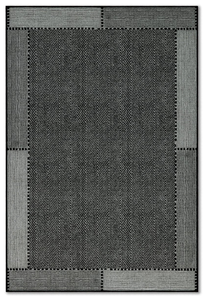 Arte VN018-2 Modern Balıksırtı Desenli Dekoratif Şönil Halı