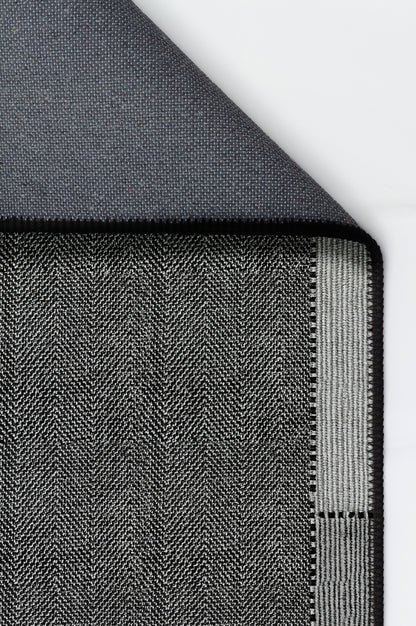 Arte VN018-2 Modern Balıksırtı Desenli Dekoratif Şönil Halı