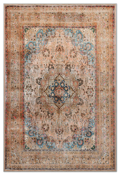 Arte VN019 Vintage Klasik Desenli Dekoratif Şönil Halı