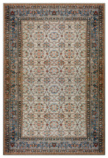 Arte VN020 Vintage Klasik Desenli Dekoratif Şönil Halı