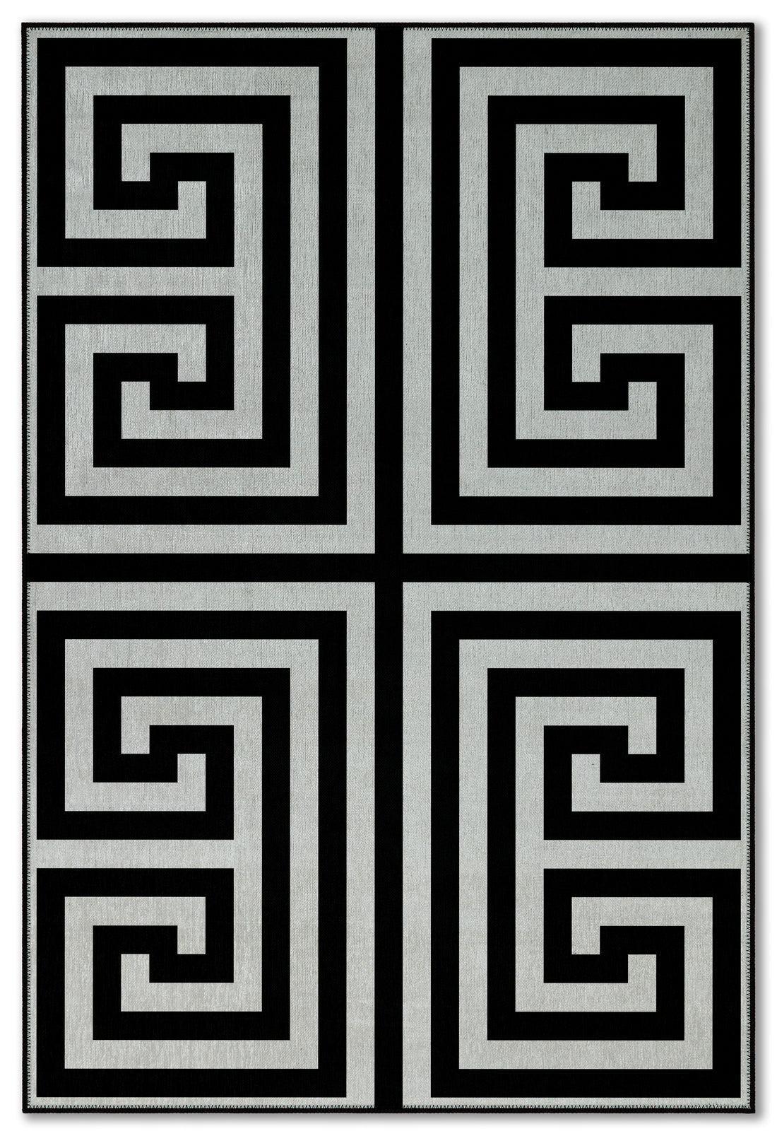 Arte VN024 Modern Geometrik Labirent Desenli Dekoratif Şönil Halı