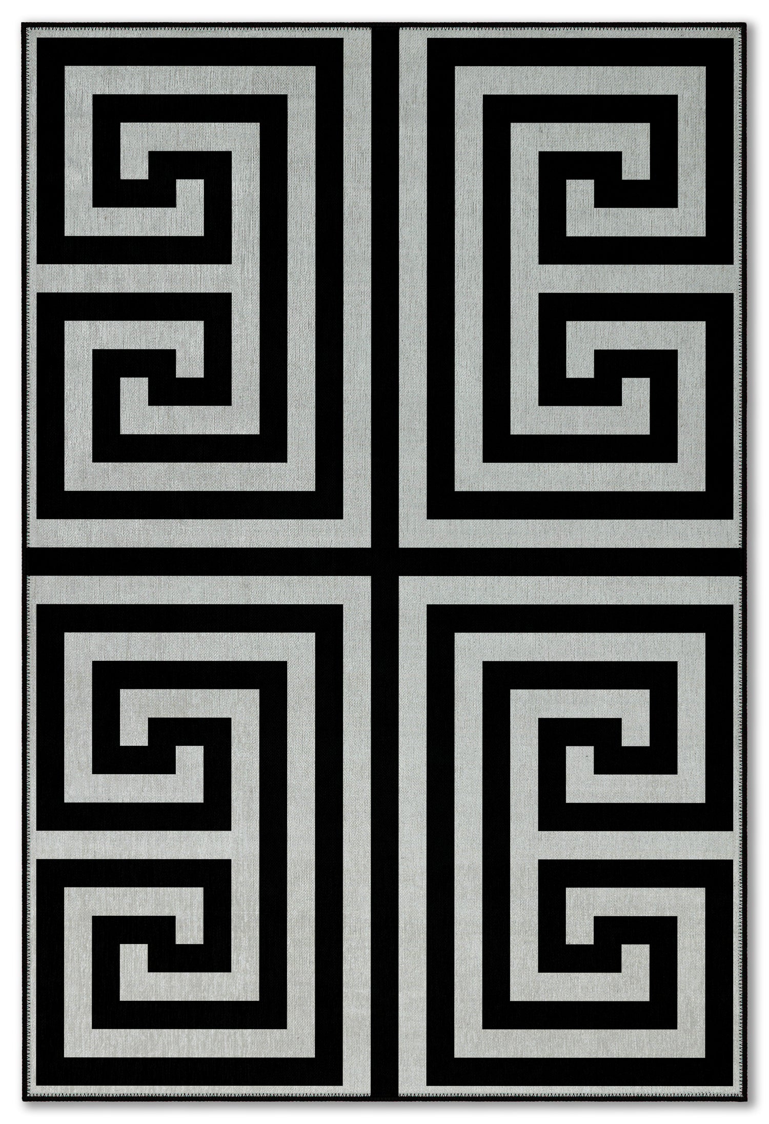 Arte VN024 Modern Geometrik Labirent Desenli Dekoratif Şönil Halı