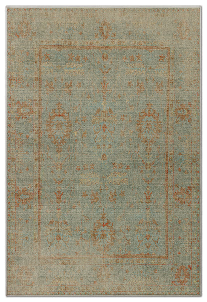 Arte VN025 Vintage Klasik Desenli Dekoratif Şönil Halı