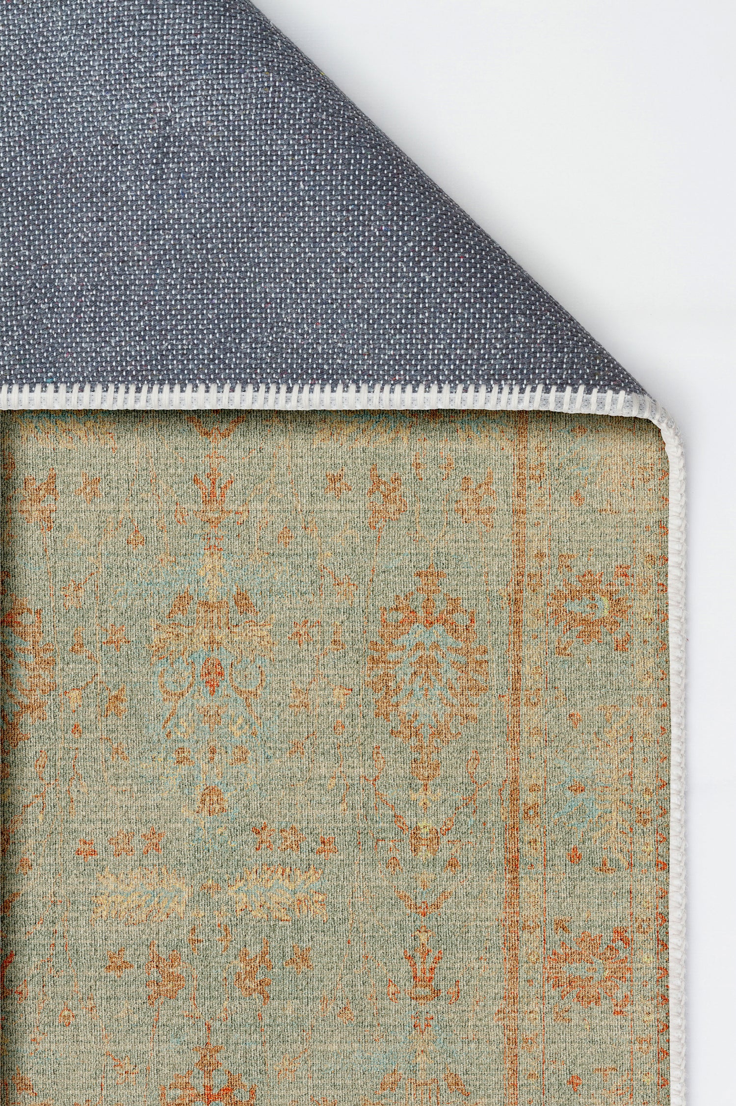 Arte VN025 Vintage Klasik Desenli Dekoratif Şönil Halı