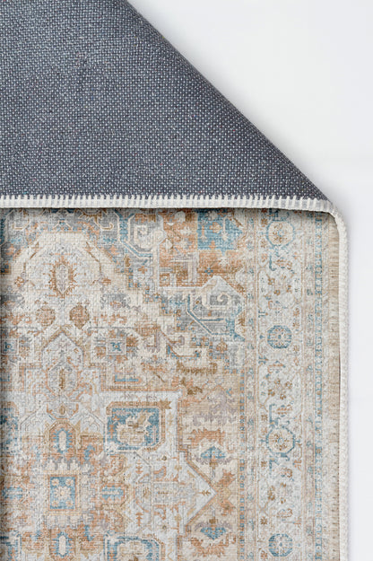 Arte VN026 Vintage Klasik Desenli Dekoratif Şönil Halı