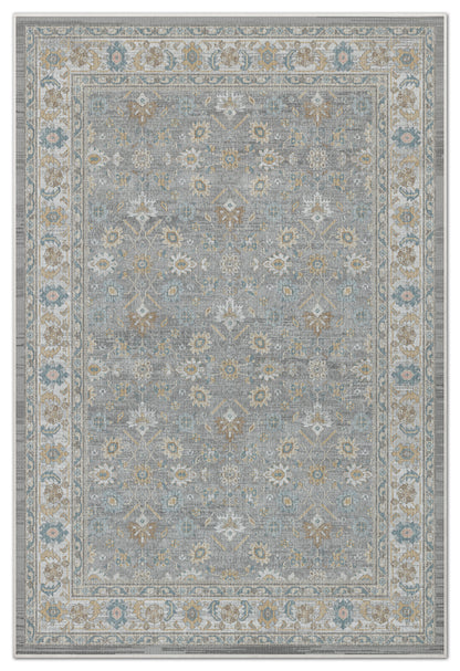 Arte VN028 Vintage Klasik Desenli Dekoratif Şönil Halı