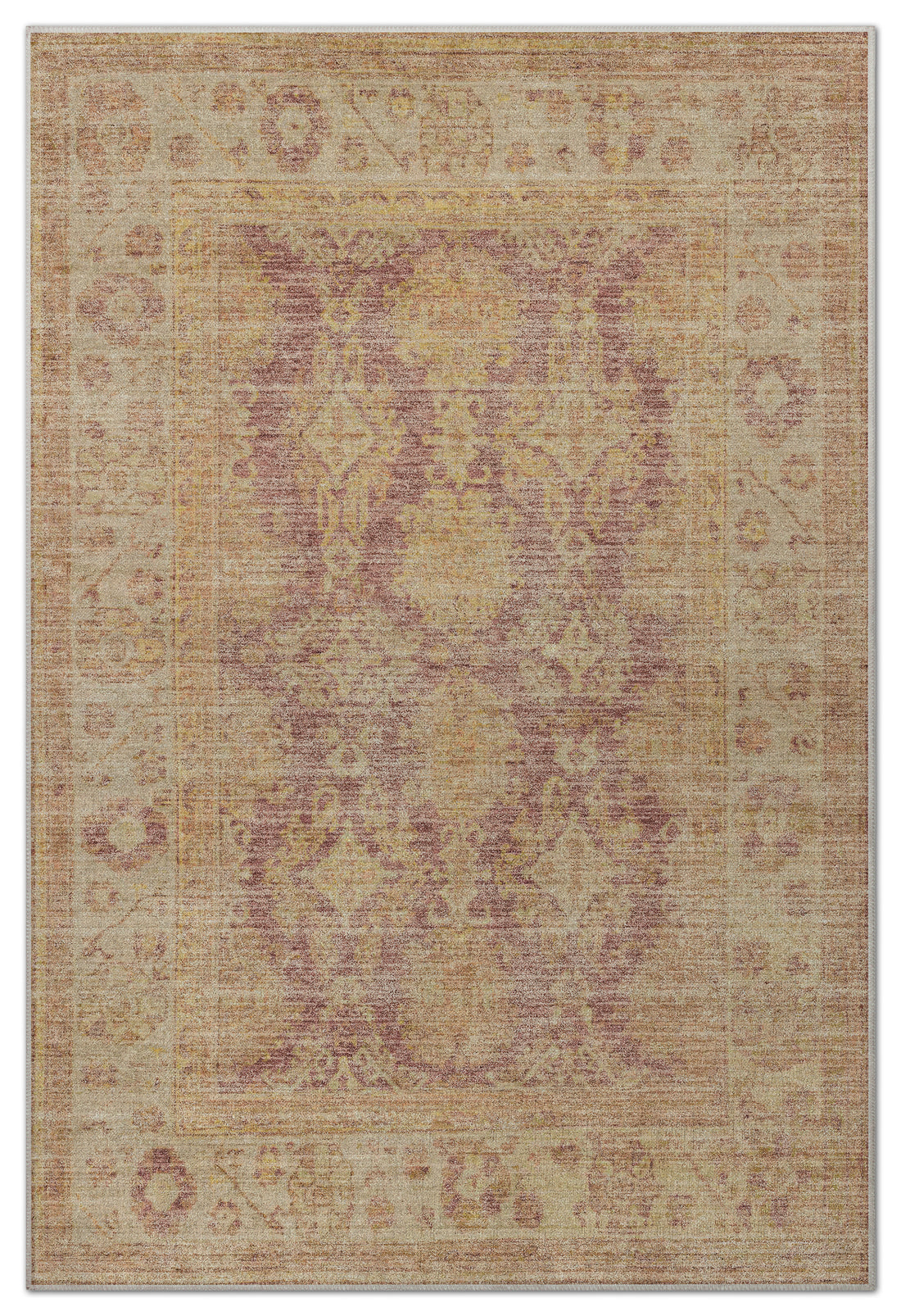 Arte VN031 Vintage Klasik Desenli Dekoratif Şönil Halı