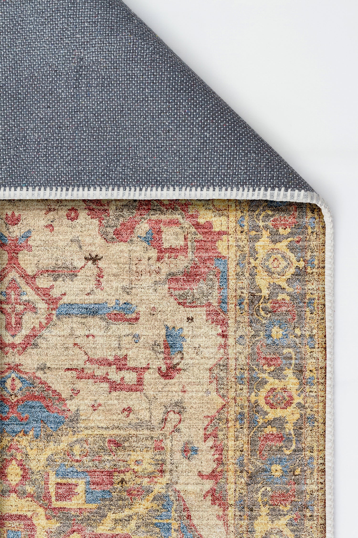 Arte VN032 Vintage Klasik Desenli Dekoratif Şönil Halı