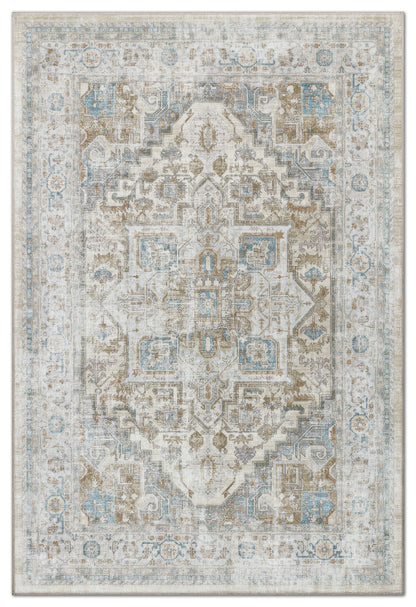 Arte VN033-1 Vintage Klasik Desenli Dekoratif Şönil Halı