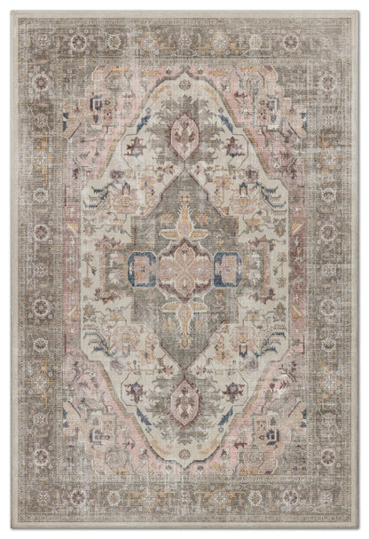 Arte VN040-1 Vintage Klasik Desenli Dekoratif Şönil Halı