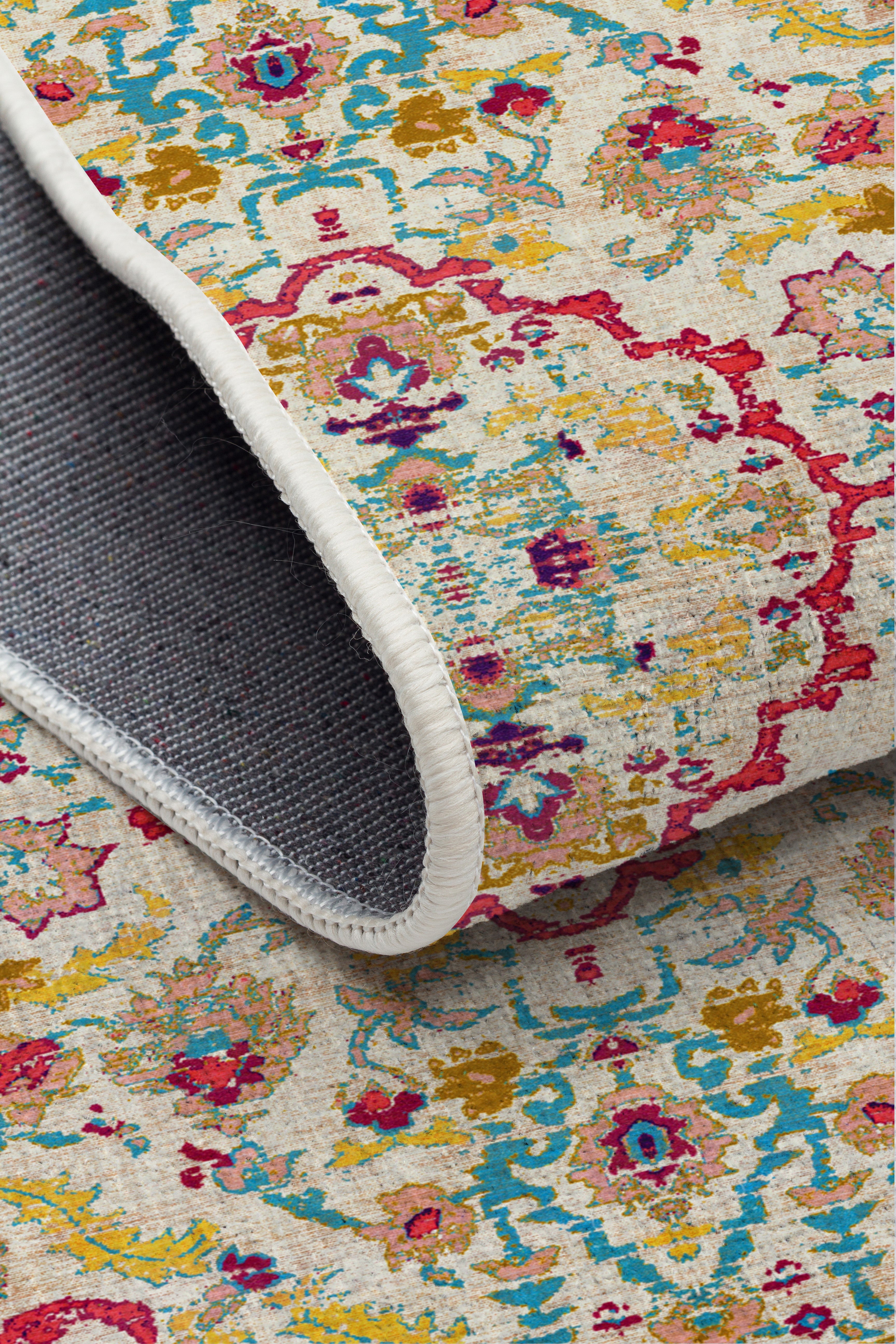 Arte B2 Vintage Klasik Desenli Dekoratif Dokuma Halı