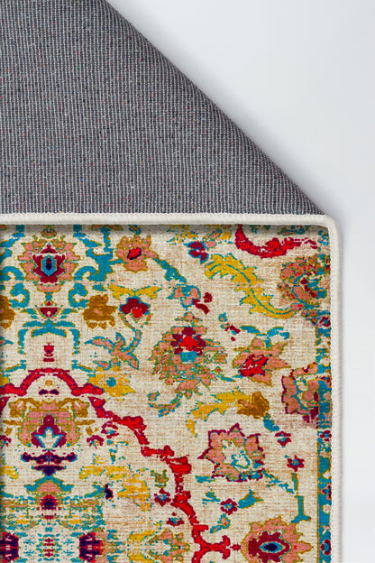 Arte B2 Vintage Klasik Desenli Dekoratif Dokuma Halı