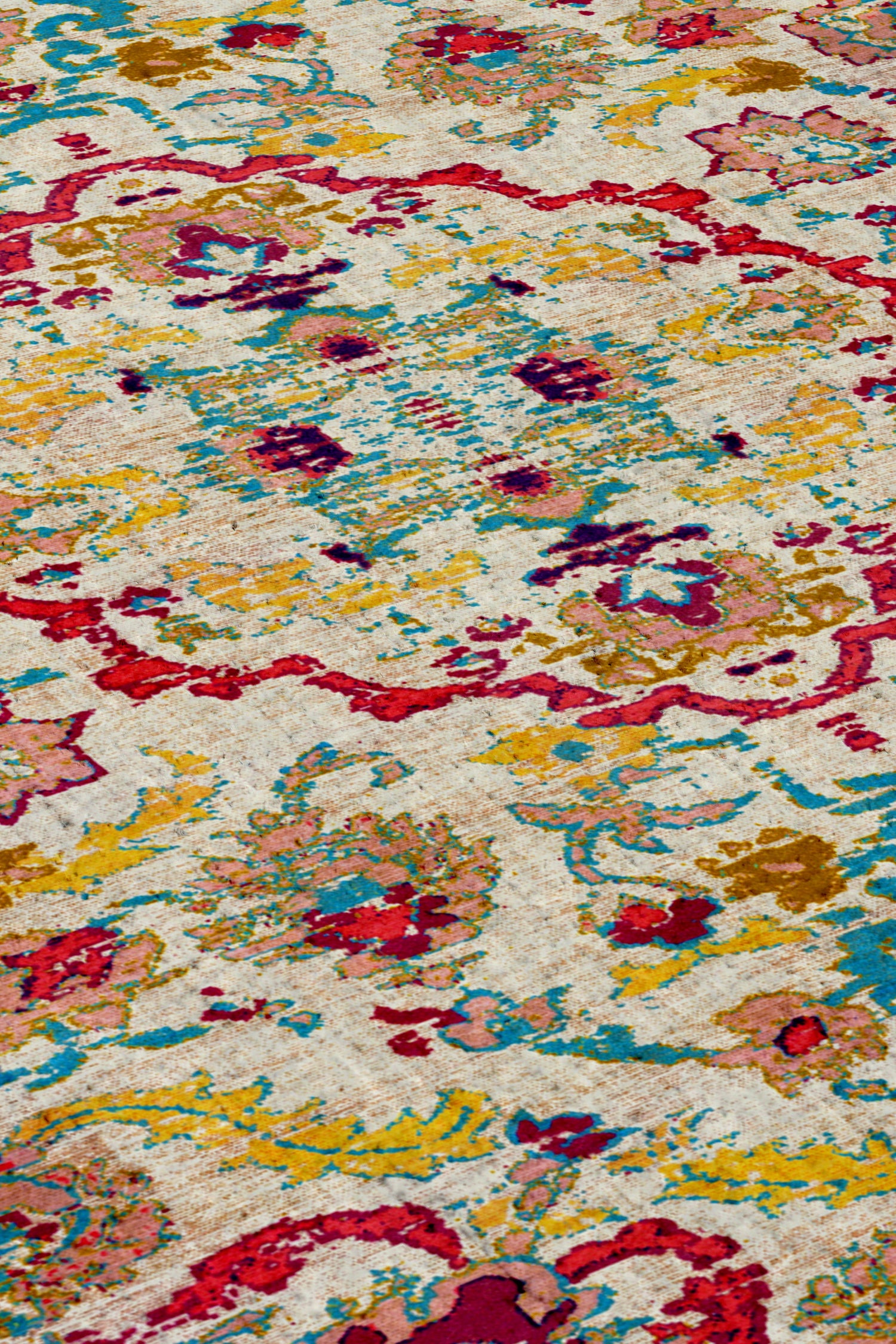 Arte B2 Vintage Klasik Desenli Dekoratif Dokuma Halı