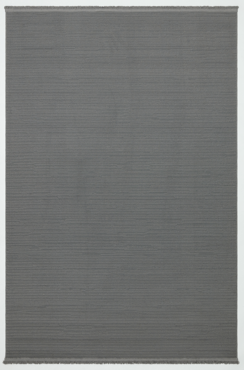 PALERMO C4-ANTRASİT Sık Dokuma Modern Geometrik Desenli Salon Koridor Mutfak Halısı
